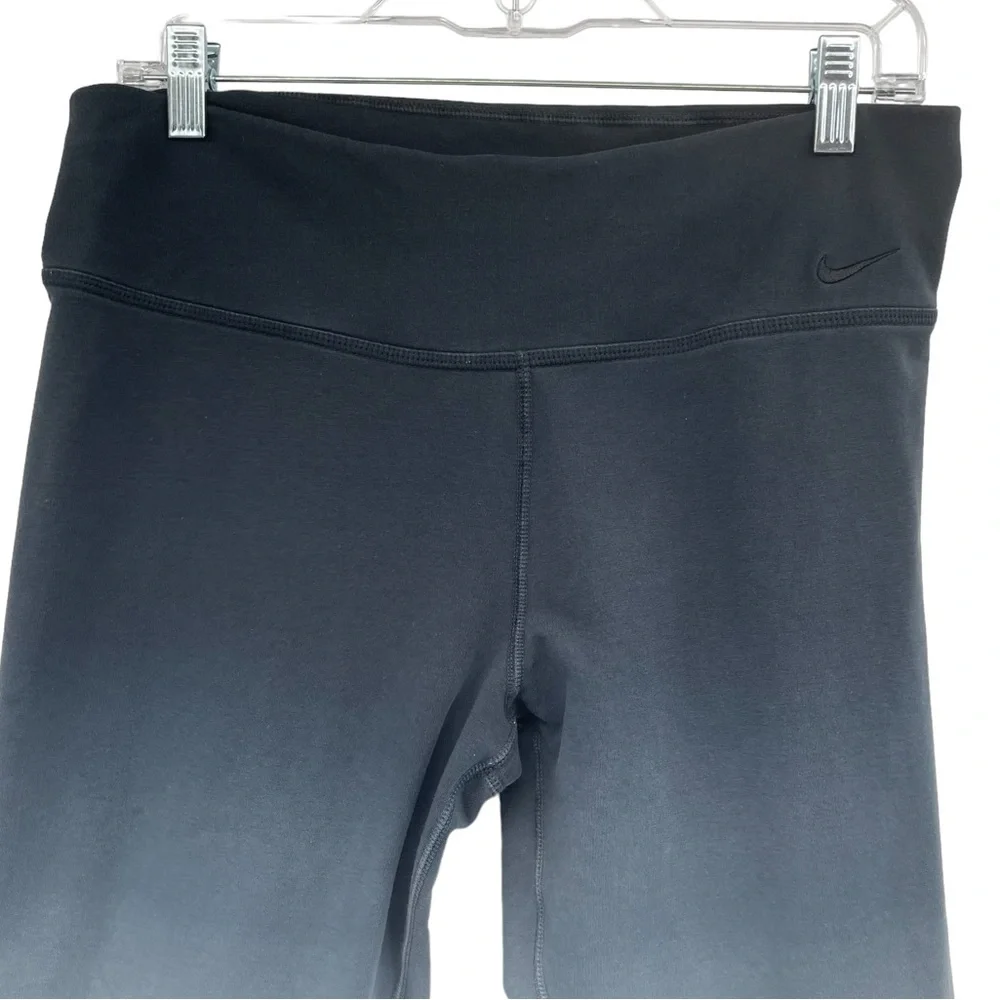 Nike Dri Fit Ombré Cropped Athletic Leggings Size Large